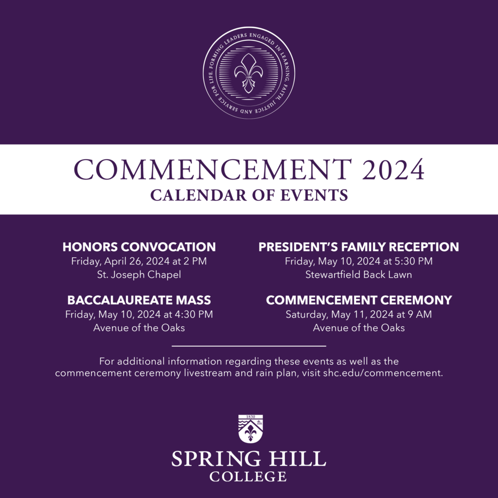 Commencement Ceremonies | Graduation | Spring Hill College Commencement Ceremonies | Graduation | Spring Hill College