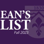 Fall 2023 Dean's List